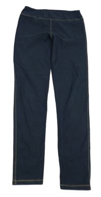 Tmavomodré tregíny riflového vzhledu River Island