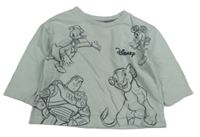 Svetlozelená mikina s Disney postavami Primark