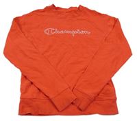 Červená mikina s logom Champion