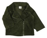 Khaki žebrovaný křivák