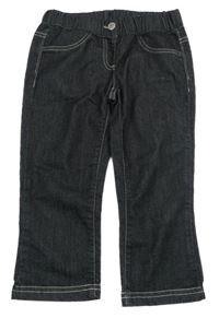 Čierne teplákové capri džegíny Benetton