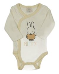 Smetanové zavinovací body s králíkem - Miffy