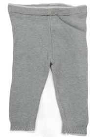 Sivé pletené legíny John Lewis