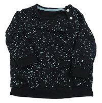 Čierna vzorovaná mikina George