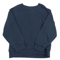 Tmavomodrá mikina H&M