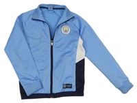 Světlemodrá fotbalová propínací mikina - Manchester city 