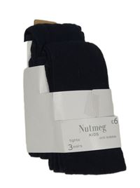 Nové - 2x tmavomodré punčocháče Nutmeg