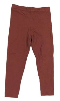 Hnědorůžové legíny Primark