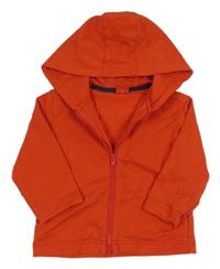 Červená propínací mikina s hasiči a kapucí S. Oliver