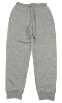 Světlešedé melírované zateplené tepláky Firetrap