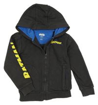 Antracitová prepínaci mikina s kapucí - Batman M&S