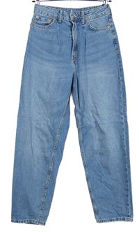 Dámské světlemodré mom rifle H&M