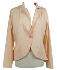 Dámske svetloružové sako zn. Boohoo