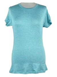 Dámské světlemodré melírované sportovní tričko Icyzone 