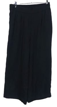 Dámské černé culottes kalhoty H&M