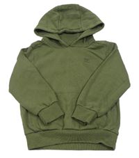 Khaki mikina s potlačou a kapucňou Matalan