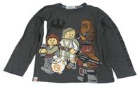 Antracitové triko se Star Wars 