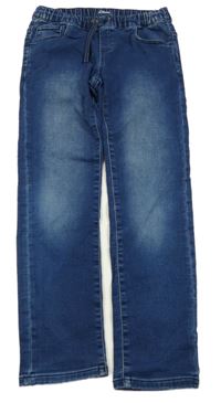 Modré teplákové rifle S. Oliver