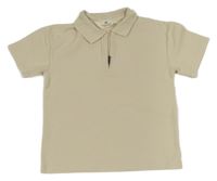 Béžové polo tričko H&M