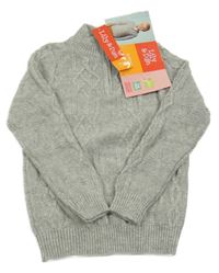 Nové - Šedý svetr Lily & Dan