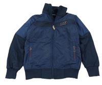 Tmavomodrá bundomikina Armani