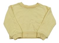 Svetložltá crop mikina Primark