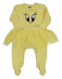 Žlutý overal s tylovou sukní - Tweety 