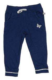 Tmavomodré tepláky s motýlkem Liegelind 