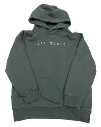 Sivá mikina s kapucňou Yigga