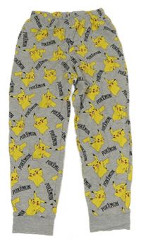 Šedé tepláky Pikachu 