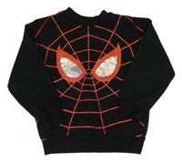 Čierna mikina so Spider-manem H&M
