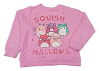 Světlerůžová oversize mikina Squish Mallows Nutmeg