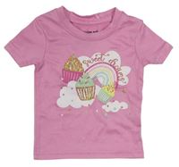 Ružové tričko s muffiny Penelope mack