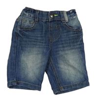 Modré rifľové kraťasy Denim Co.