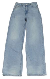Světlemodré wide leg rifle H&M