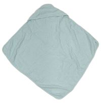 Světlemodrá froté osuška s kapucí Mothercare