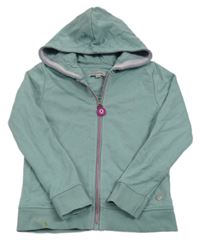 Svetlozelená prepínaci mikina s kapucňou A Punto