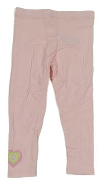 Ružové legíny so srdcem Primark