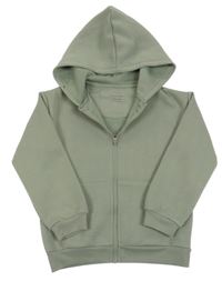 Khaki prešívaná prepínaci mikina s kapucňou Primark