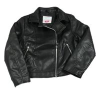 Čierny koženkový krivák Primark