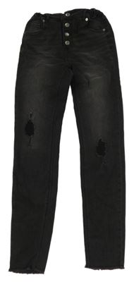 Antracitové skinny rifle Page one young