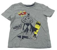 Šedé tričko s Batmanem 