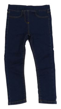 Tmavomodré džegíny Vertbaudet