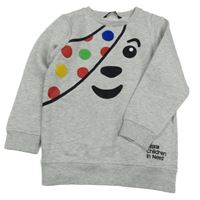 Světlešedá melírovaná mikina - Pudsley George