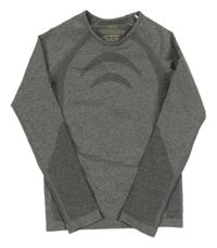 Šedé funkční triko Crane