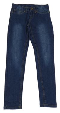 Tmavomodré skinny rifle Y.F.K.