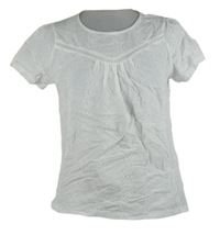 Dámská bílá madeirová halenka Peacocks 