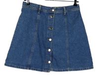 Dámska modrá rifľová prepínaci sukňa H&M