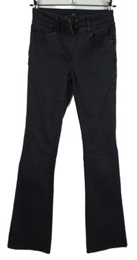 Dámske tmavosivé zvonové rifle M&Co