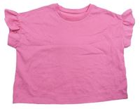 Ružové crop tričko George